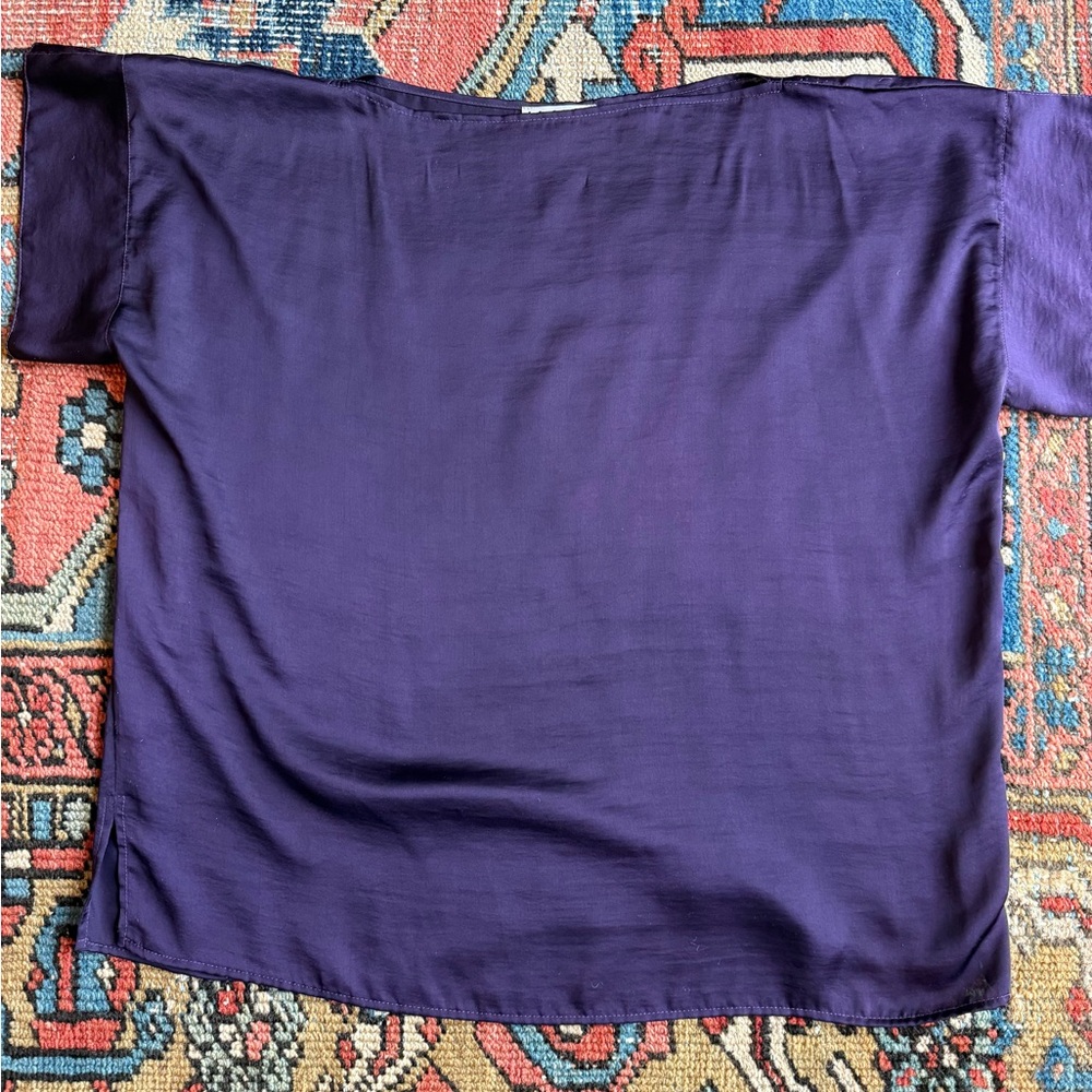 Elegant Purple Blouse